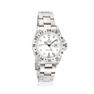 Pre-Owned Rolex Explorer Ll Men's 40mm Automatic Stainless Steel Watch