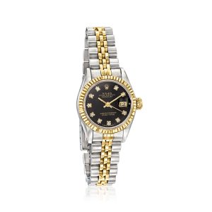 Pre-Owned Rolex Datejust Women's 26mm Automatic Stainless Steel and 18kt Yellow Gold Watch