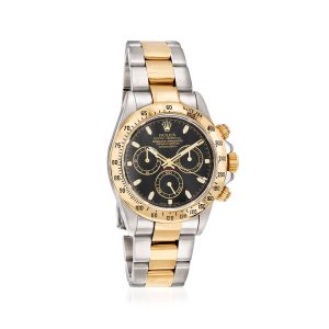 Pre-Owned Rolex Daytona Men's 40mm Automatic Stainless Steel and 18kt Yellow Gold Watch