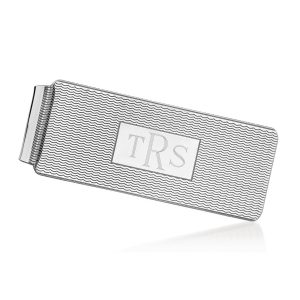 Sterling Silver Personalized Money Clip