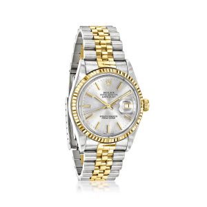 Pre-Owned Rolex Datejust 36mm Men's Automatic Stainless Steel and 18kt Yellow Gold Watch