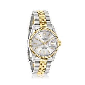 Pre-Owned Rolex Datejust 36mm Men's Automatic Stainless Steel and 18kt Yellow Gold Watch