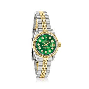 Pre-Owned Rolex Datejust Women's 26mm Automatic Stainless Steel and 18kt Yellow Gold Watch