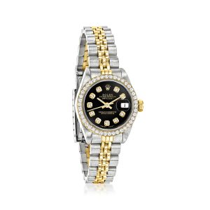 Pre-Owned Rolex Datejust Women's 26mm Automatic Stainless Steel and 18kt Yellow Gold Watch
